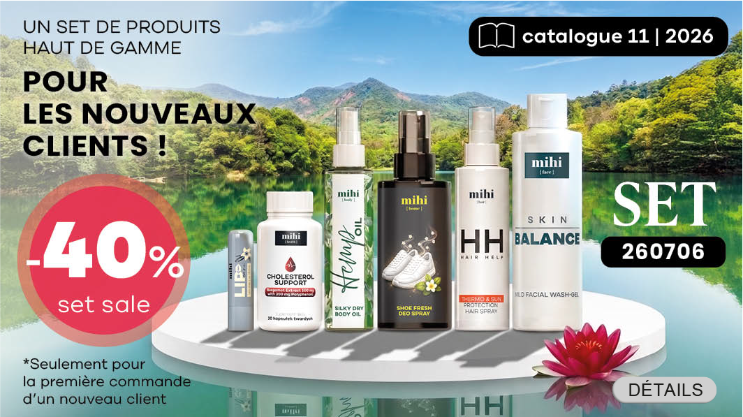Coffret UNIQUE de produits STAR mihi pour les Nouveaux Clients en période! Pour vous simplifier au maximum le Passage de l’Étape 1, nous sommes heureux de vous présenter une offre spéciale pour les Nouveaux Clients !